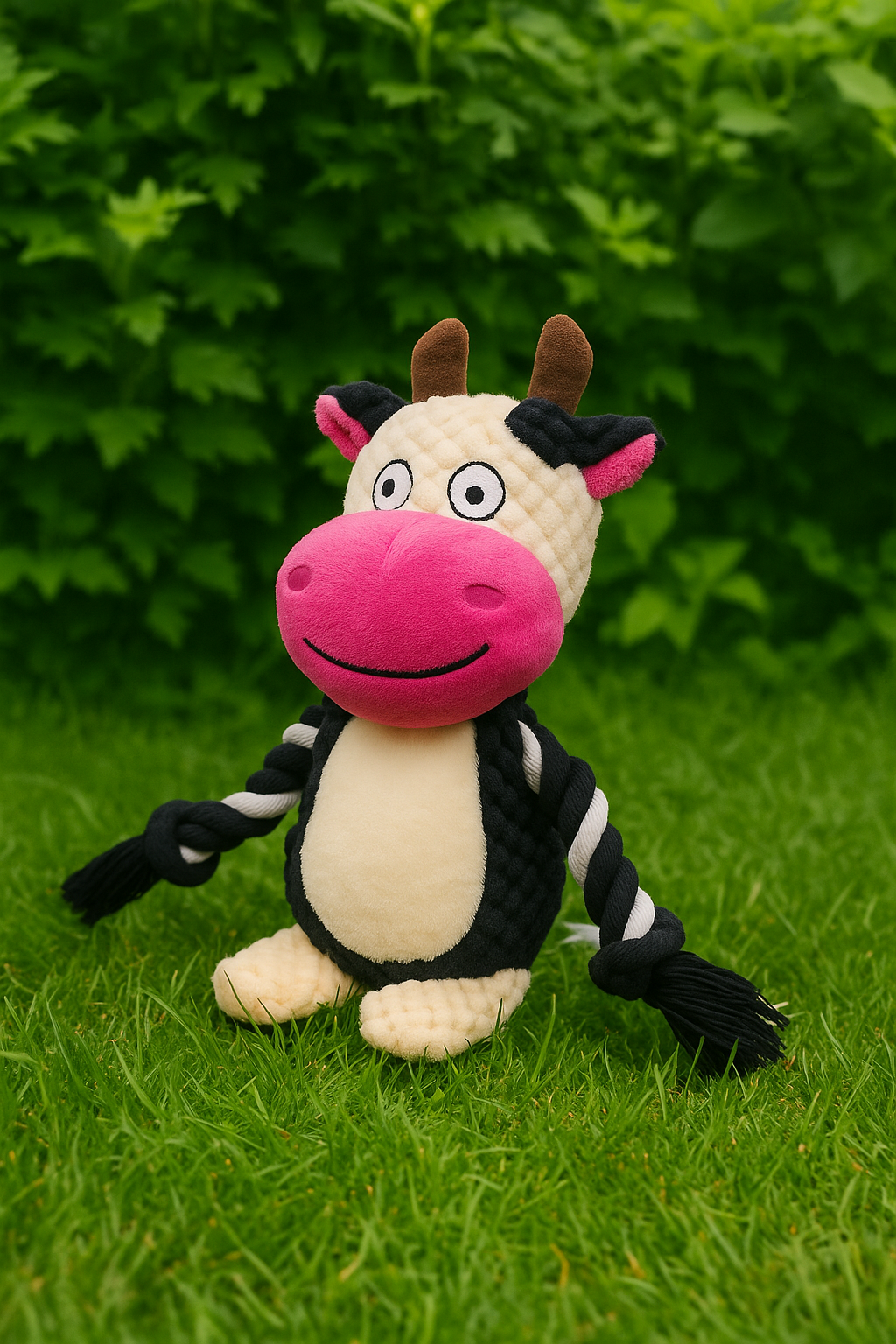 PetHug™ Brinquedo Sonoro de Pelúcia – Resistente, Seguro e Ideal para o Bem-Estar do Seu Cão