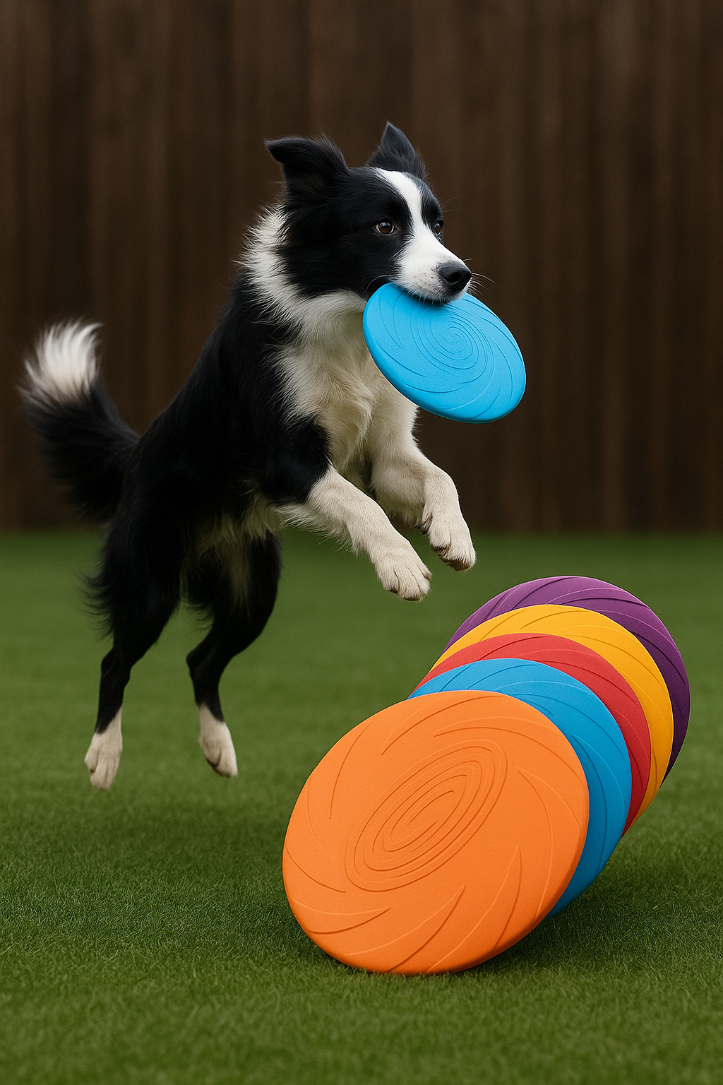 Disco de Voo Resistente a Mordidas para Cães – Brinquedo Multifuncional de Treino, Interativo e Divertido ao Ar Livre