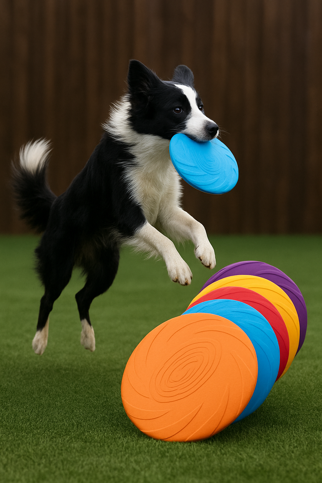 Disco de Voo Resistente a Mordidas para Cães – Brinquedo Multifuncional de Treino, Interativo e Divertido ao Ar Livre