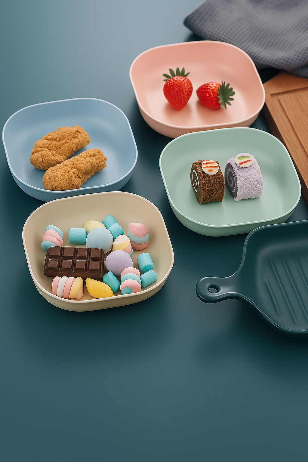 Pratos Plásticos Premium – Resistentes, Reutilizáveis e Elegantes para Todas as Ocasiões