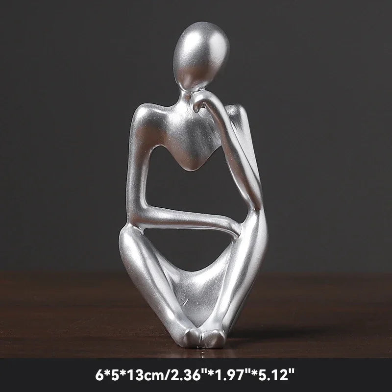 O Pensador – Escultura Abstrata Nórdica que Inspira Paz e Sofisticação ao Seu Espaço