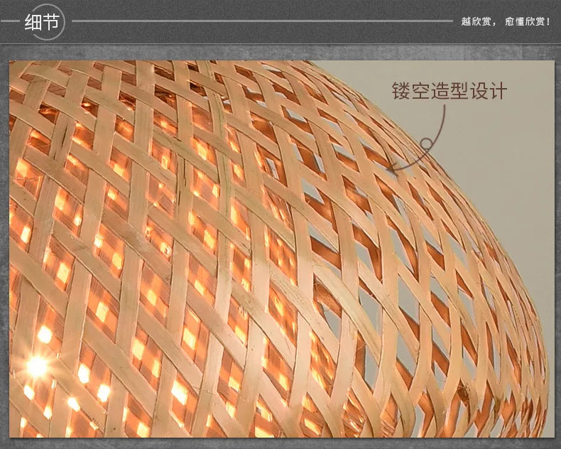 Luminária de Bambu Artesanal – Elegância e Aconchego Natural