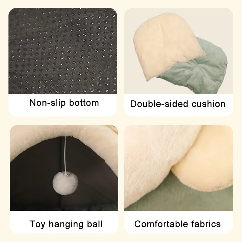 Toca de Descanso para Gatos (P) Conforto, Estilo e o Refúgio Perfeito para o Seu Pet
