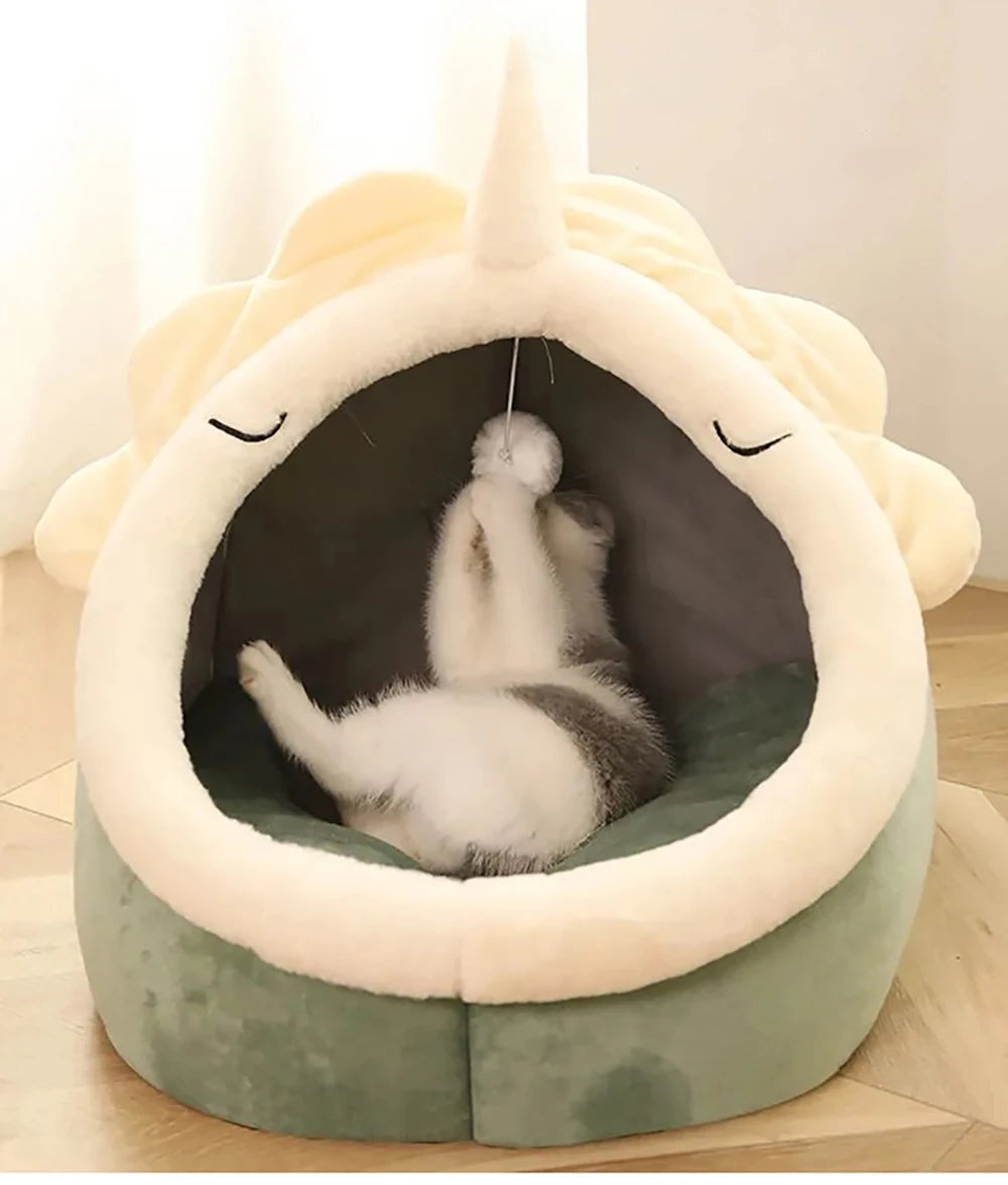 Toca de Descanso para Gatos (P) Conforto, Estilo e o Refúgio Perfeito para o Seu Pet