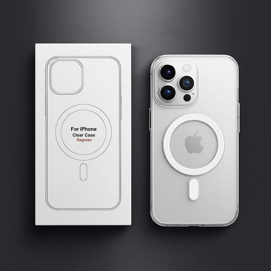 Clear Magnetic Wireless Charging Case for iPhone