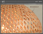 Luminária de Bambu Artesanal – Elegância e Aconchego Natural