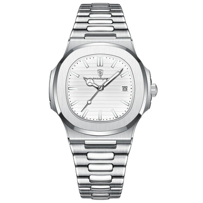 POEDAGAR Luxury Men's Waterproof Quartz Watch