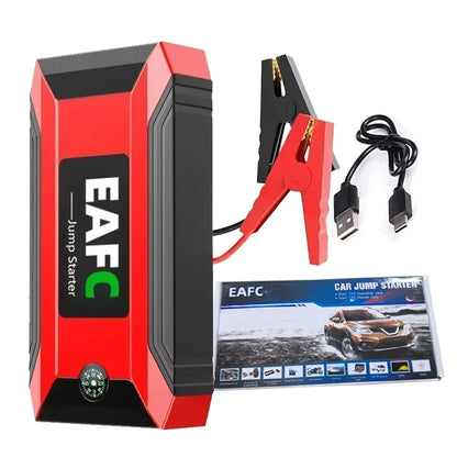 EAFC 12V Car Jump Start 600A-2000A Car Battery Starter Booster Auto Starting Device Emergency Start Portable Power Bank