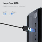 Barra de Luz LED para Monitor – RGB, Touch e Filtro de Luz Azul