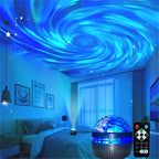 . Luminária Projetora Céu Estrelado – Luz Noturna LED Galaxy com Controle Remoto e Efeitos Sonoros Ativos