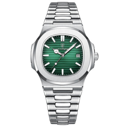 POEDAGAR Luxury Men's Waterproof Quartz Watch