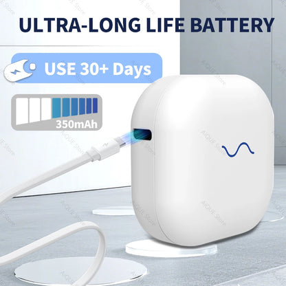 AiQUE 99.99% Sterilization Shell 280nm UV Toothbrush Sterilizer Mini Portable 350mAh Rechargeable Travel Case Bathroom