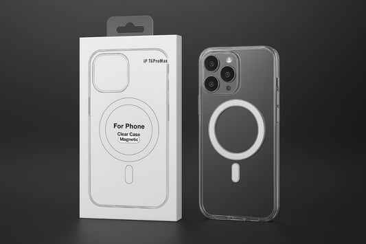 Clear Magnetic Wireless Charging Case for iPhone
