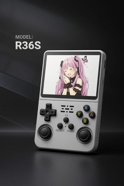 R36S Retro Handheld Console - 64GB IPS Screen